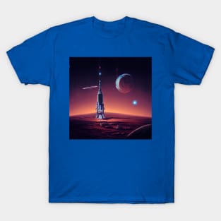 Interplanetary Spaceport T-Shirt